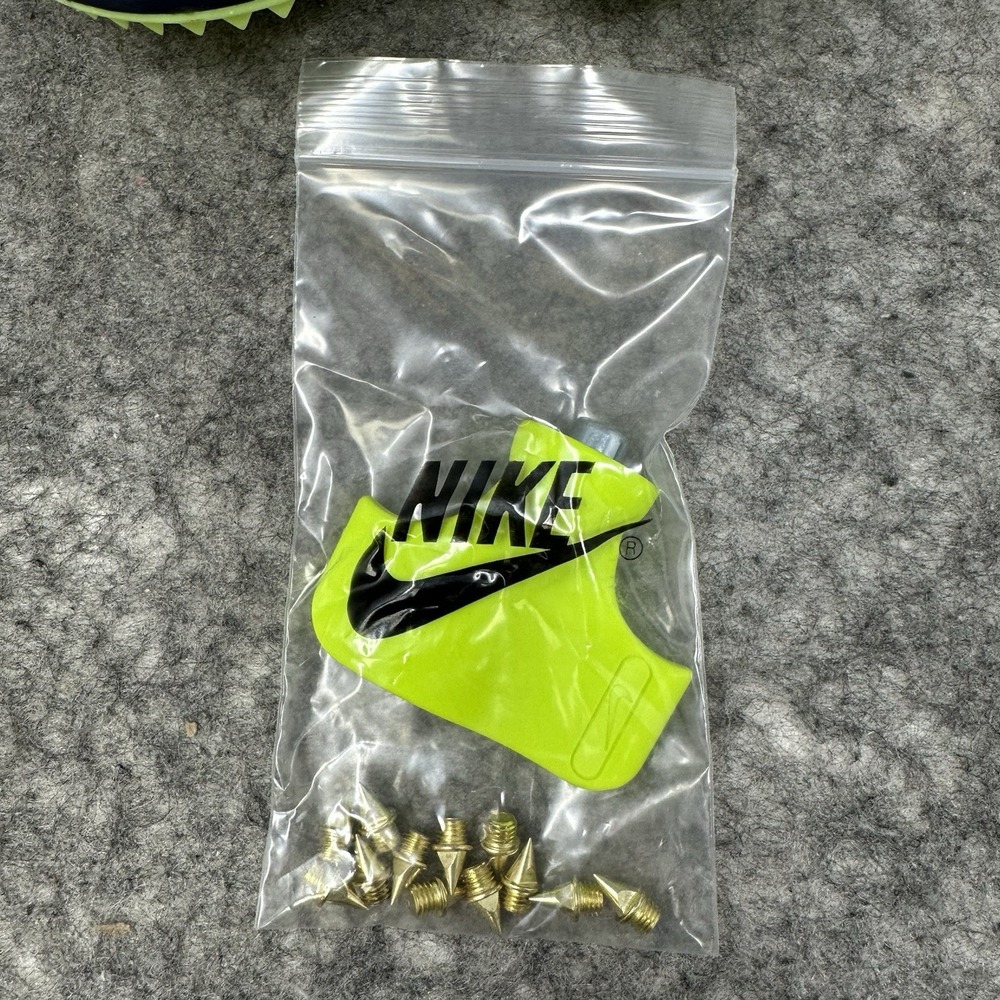 Nike Zoom Pole Vault Elite Track Shoes Mens Size 12.5 Citron Pulse FZ9649-800 - Picture 9 of 9